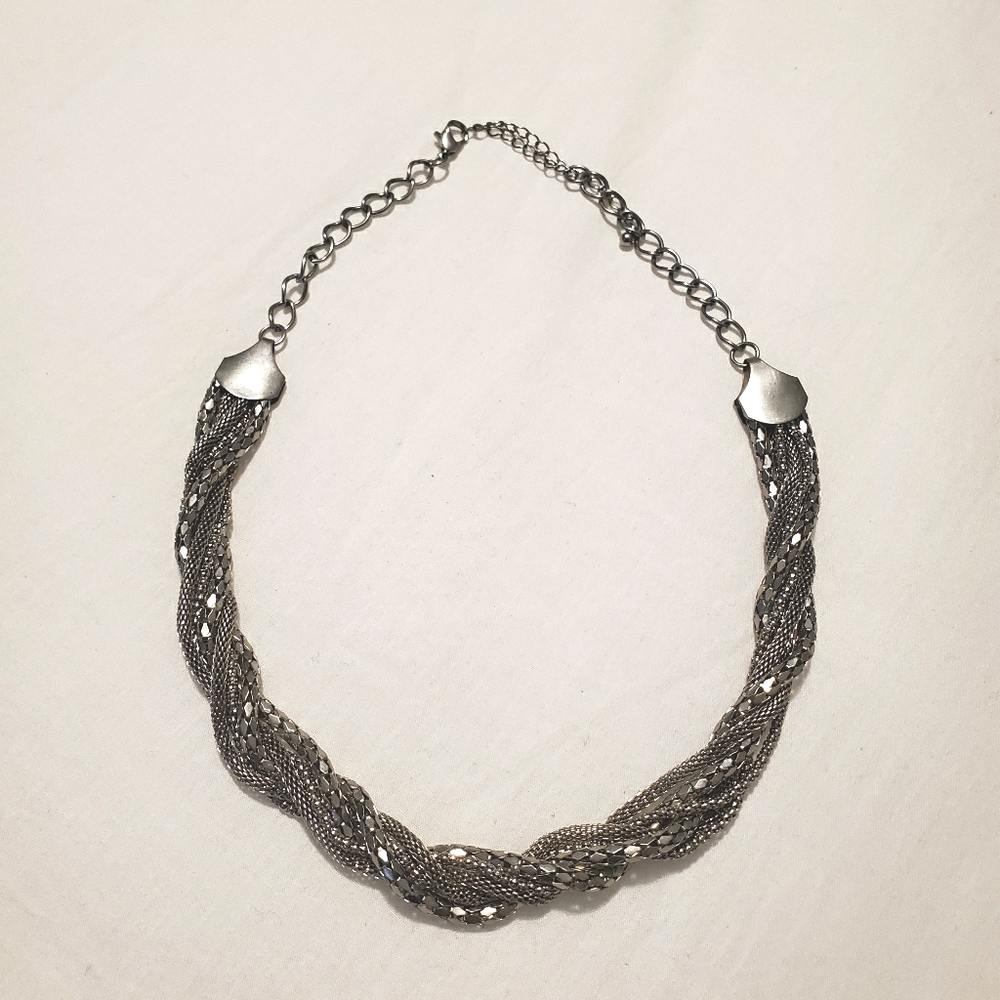 Silver Statement Necklace